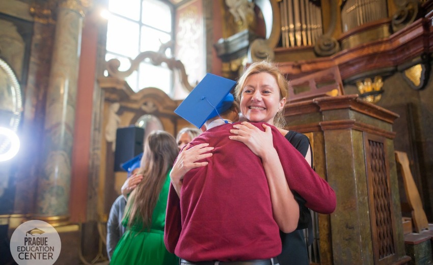 Выпускной в Prague Education Center