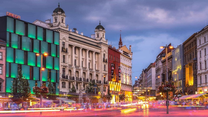 студенческий город Брно